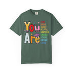 You Are Loved Inspirational T-Shirt — Positive Affirmation Tee for Kids & Teens
