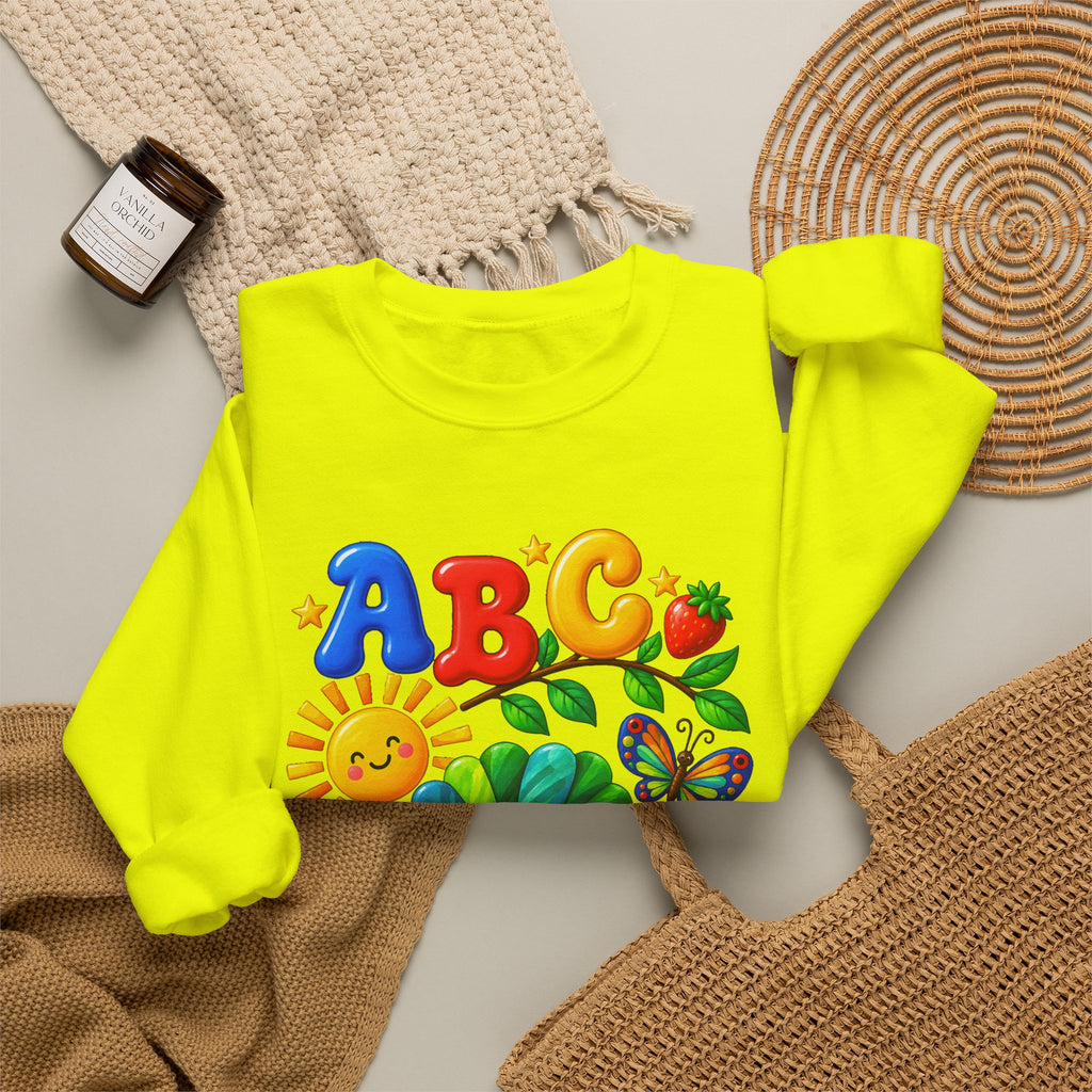 ABC 1234 Educational Sweatshirt for Kids