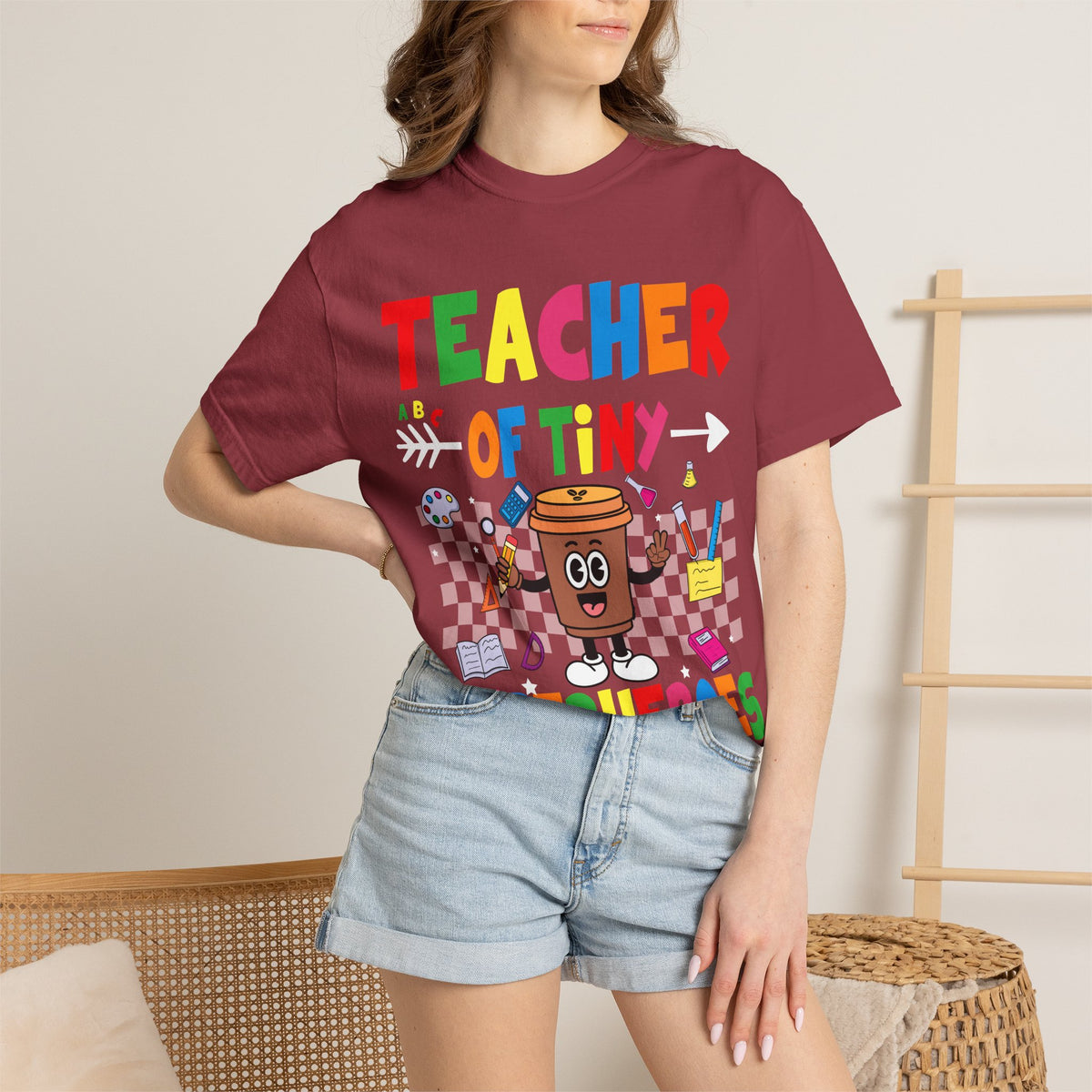 Teacher of Tiny Superheroes T-Shirt — Cute Preschool Teacher Tee