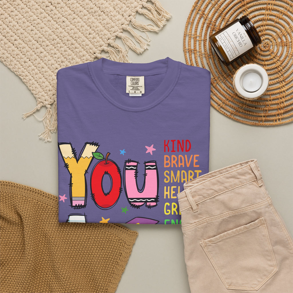 You Are Loved Inspirational T-Shirt — Positive Affirmation Tee for Kids & Teens