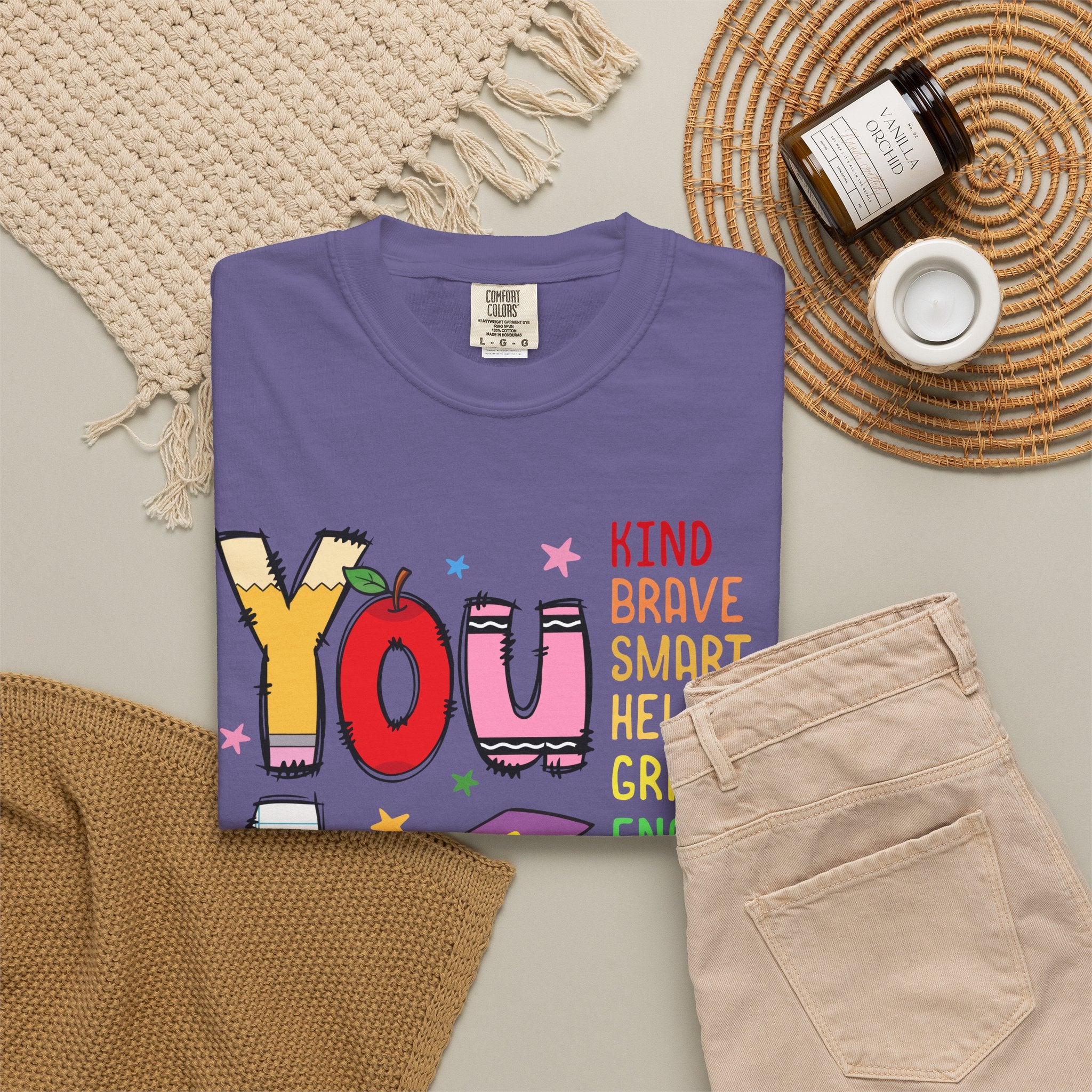 You Are Loved Inspirational T-Shirt — Positive Affirmation Tee for Kids & Teens