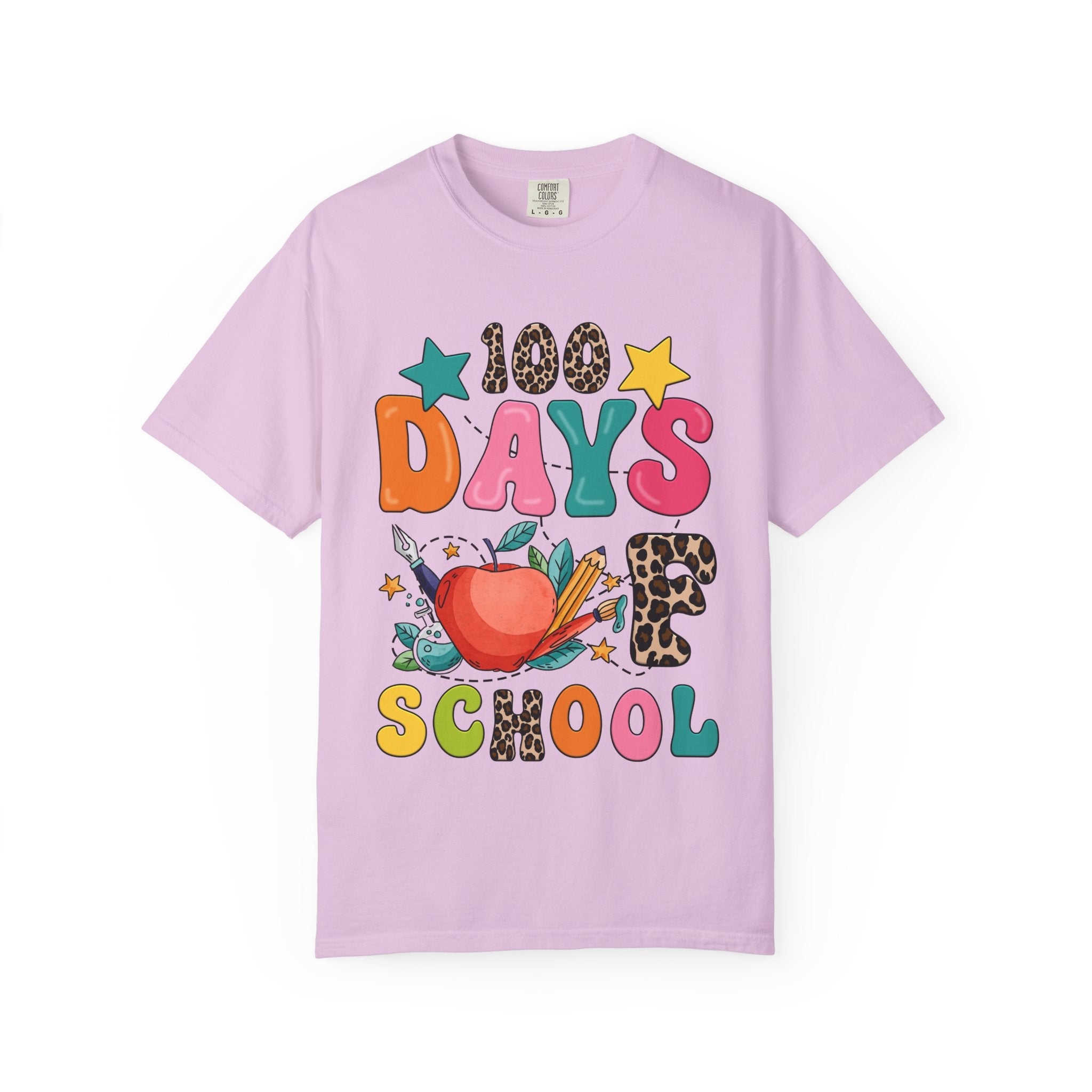 100 Days of School T-Shirt — Colorful Kids Celebration Tee