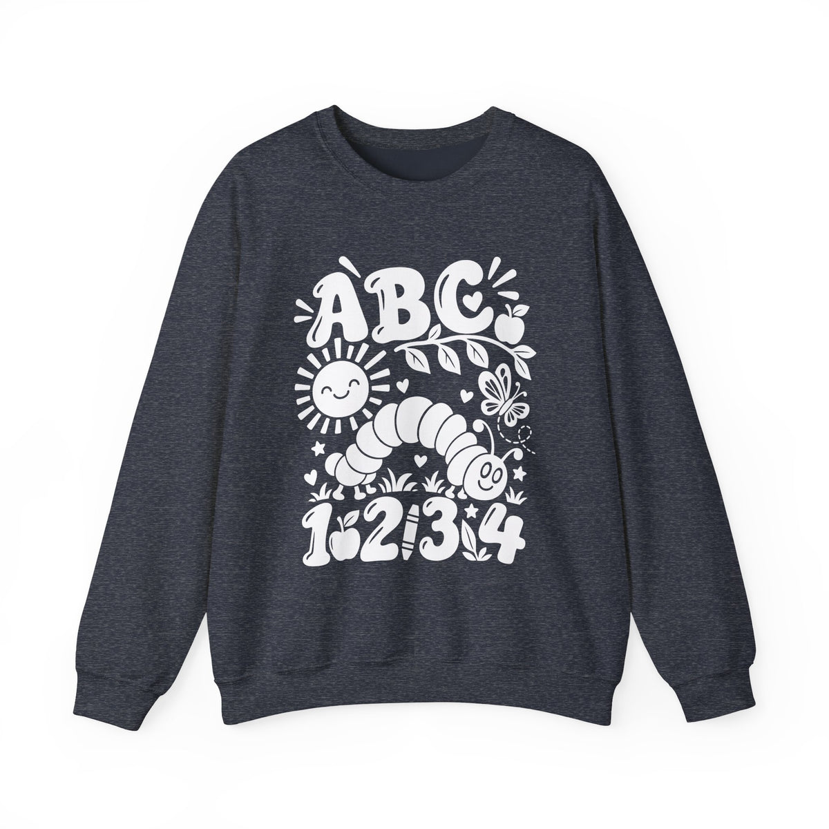 ABC 1234 Educational Crewneck Sweatshirt