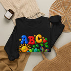ABC 1234 Educational Kids Crewneck Sweatshirt