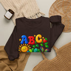 ABC 1234 Educational Kids Crewneck Sweatshirt