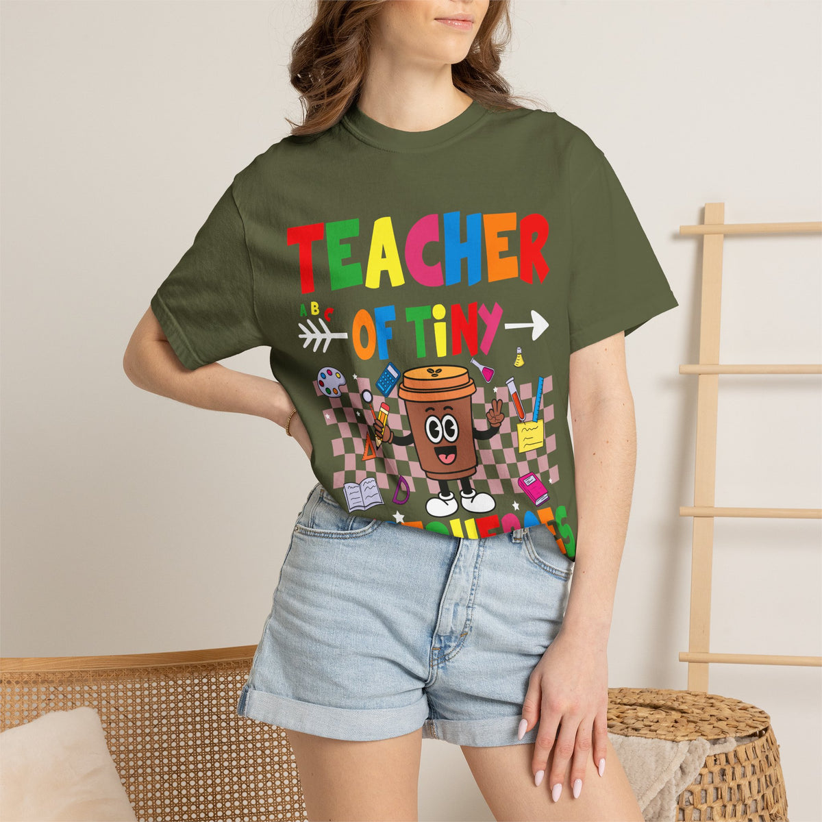 Teacher of Tiny Superheroes T-Shirt — Cute Preschool Teacher Tee