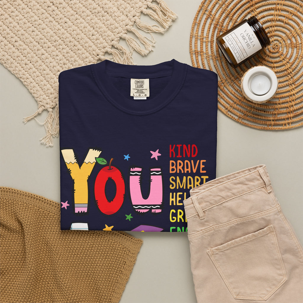 You Are Loved Inspirational T-Shirt — Positive Affirmation Tee for Kids & Teens