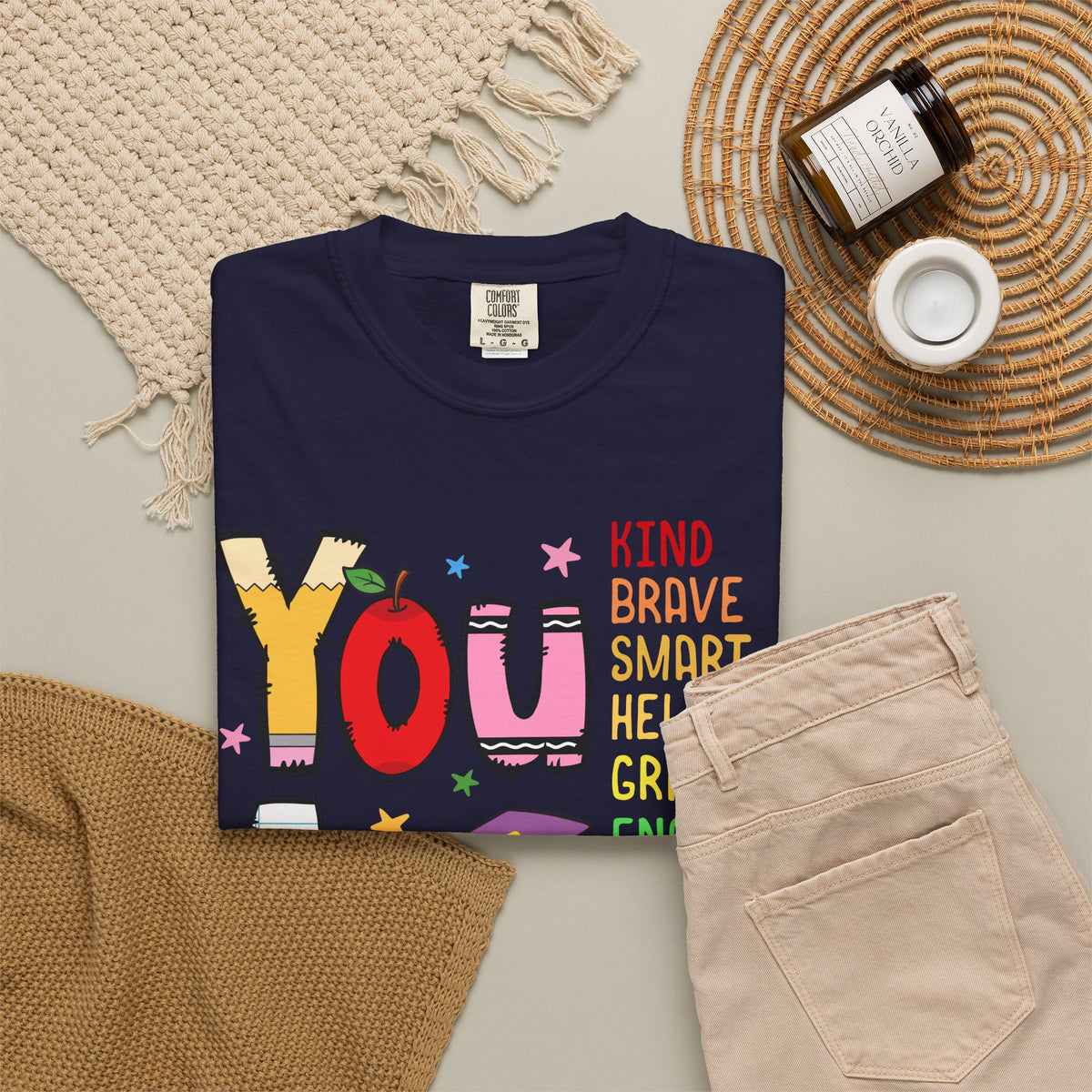You Are Loved Inspirational T-Shirt — Positive Affirmation Tee for Kids & Teens
