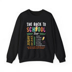 The Back to School Tour Graphic Sweatshirt