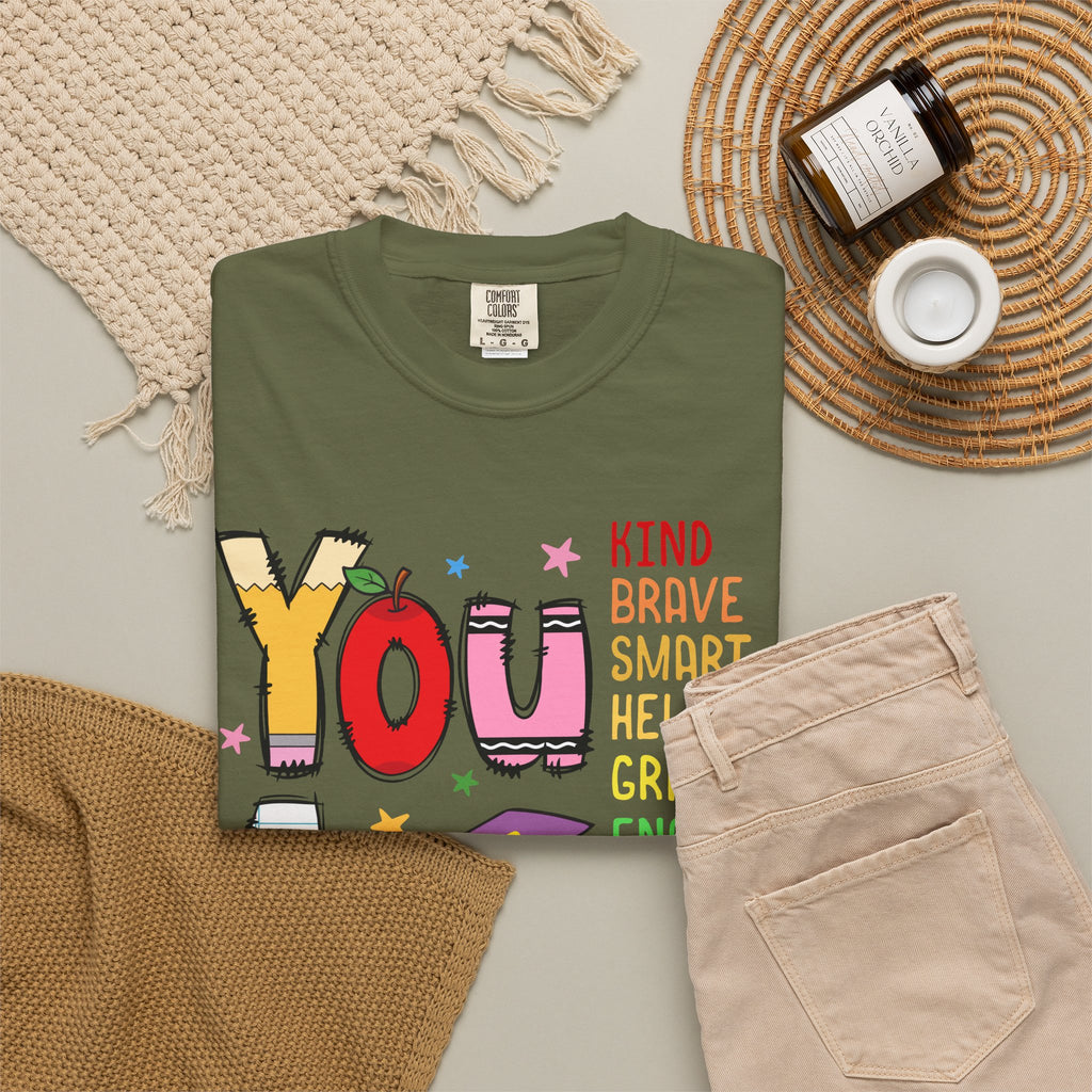 You Are Loved Inspirational T-Shirt — Positive Affirmation Tee for Kids & Teens