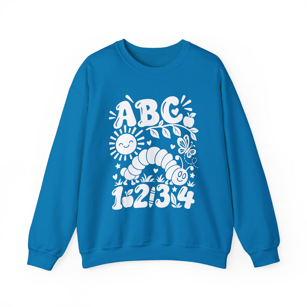 ABC 1234 Educational Crewneck Sweatshirt