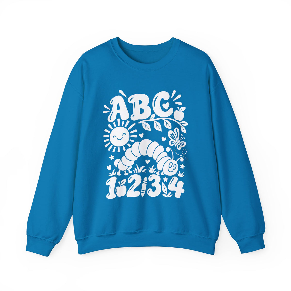 ABC 1234 Educational Crewneck Sweatshirt