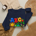 ABC 1234 Educational Kids Crewneck Sweatshirt