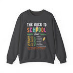 The Back to School Tour Graphic Sweatshirt