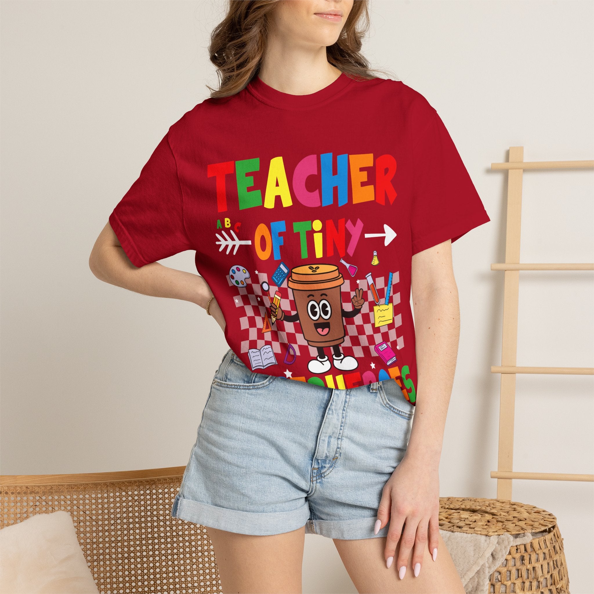 Teacher of Tiny Superheroes T-Shirt — Cute Preschool Teacher Tee