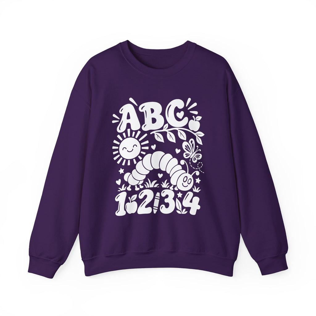ABC 1234 Educational Crewneck Sweatshirt