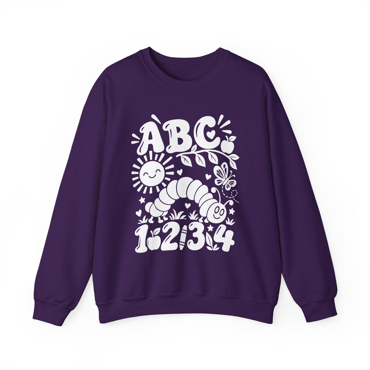 ABC 1234 Educational Crewneck Sweatshirt