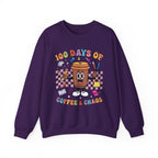 100 Days of Coffee & Chaos Crewneck Sweatshirt