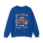 100 Days of Coffee & Chaos Crewneck Sweatshirt
