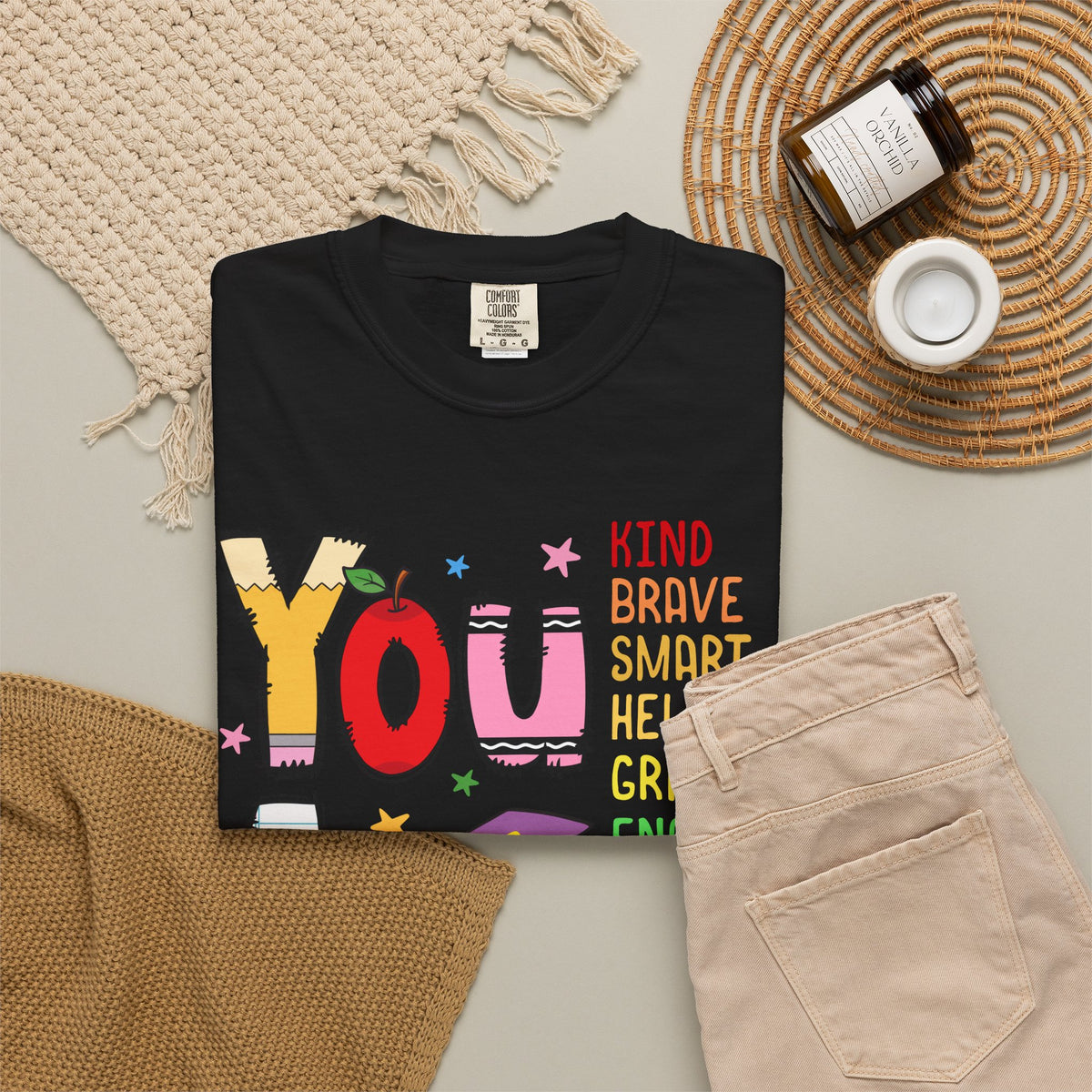 You Are Loved Inspirational T-Shirt — Positive Affirmation Tee for Kids & Teens