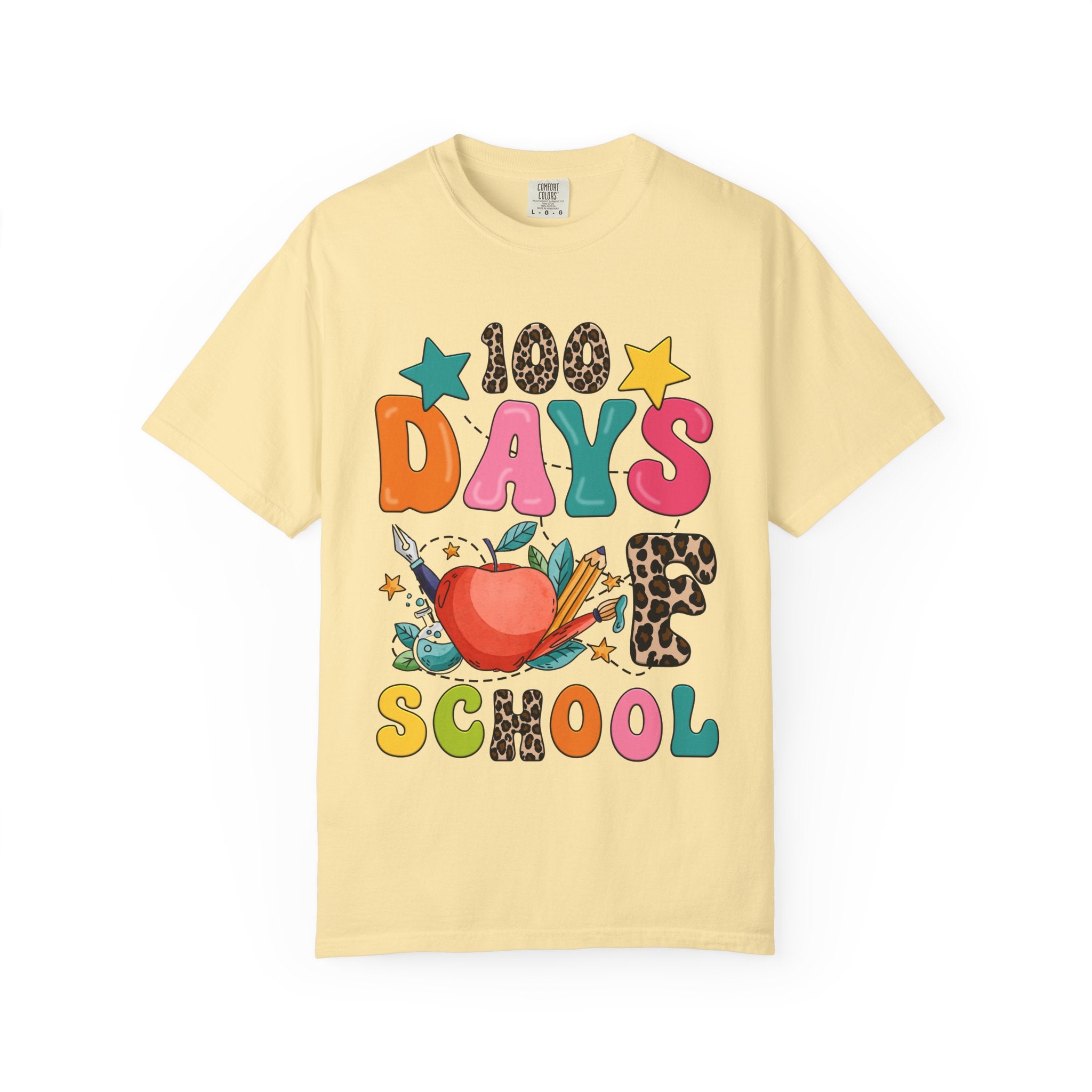 100 Days of School T-Shirt — Colorful Kids Celebration Tee