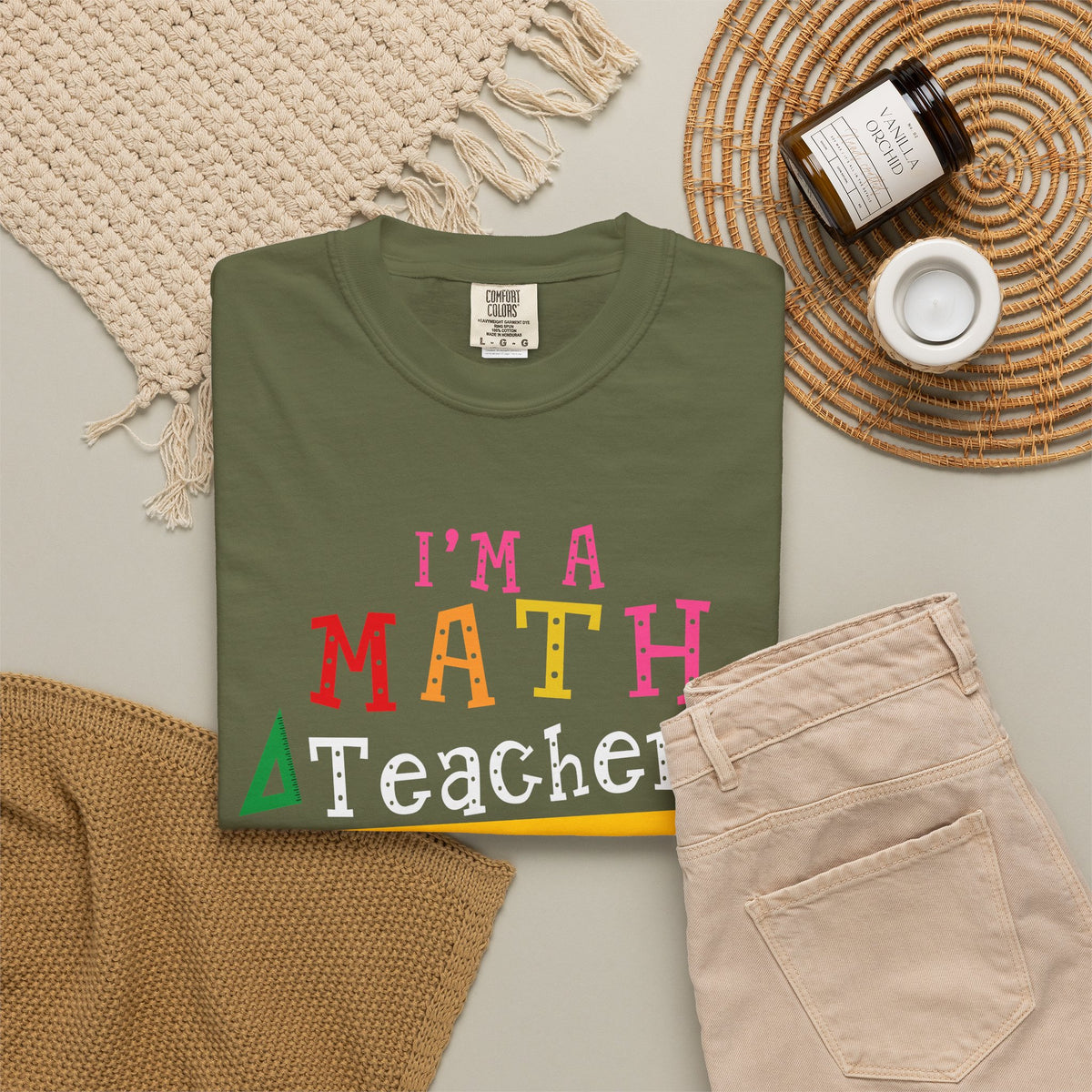 Math Teacher T-Shirt – "I’m a Math Teacher, Of Course I Have Problems" Funny Teacher Tee