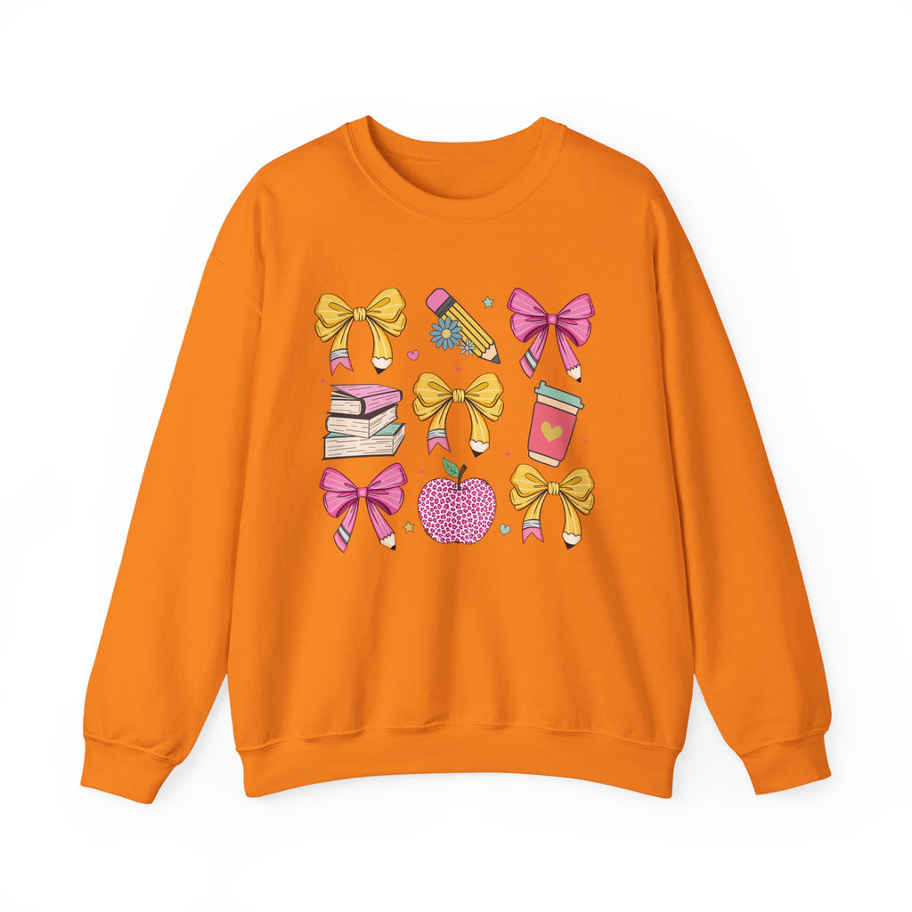 Cute Bow and Candy Sweatshirt for Girls