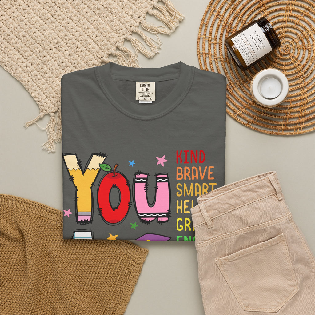 You Are Loved Inspirational T-Shirt — Positive Affirmation Tee for Kids & Teens