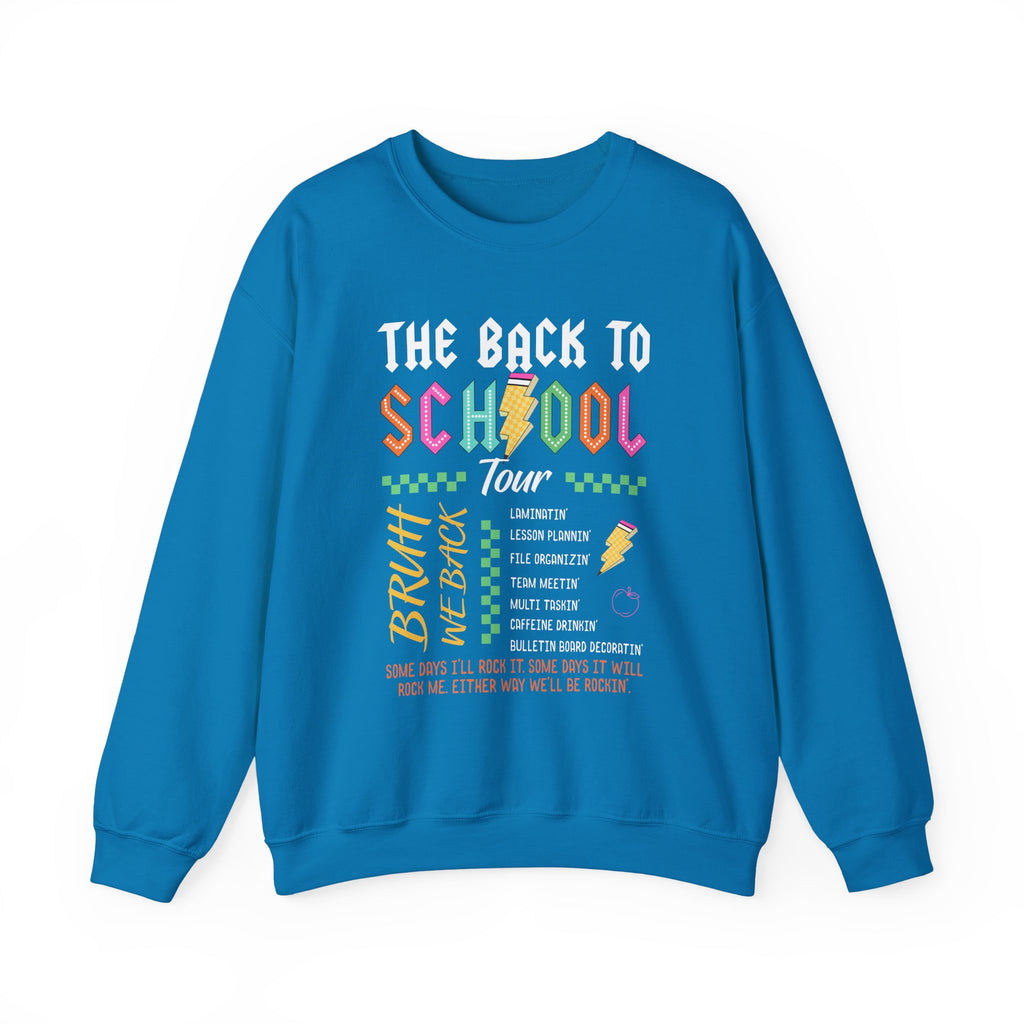 The Back to School Tour Graphic Sweatshirt