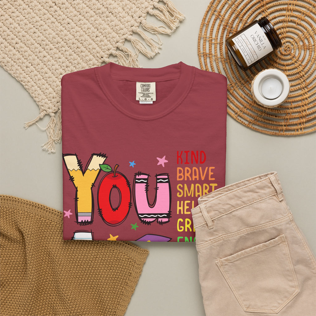 You Are Loved Inspirational T-Shirt — Positive Affirmation Tee for Kids & Teens