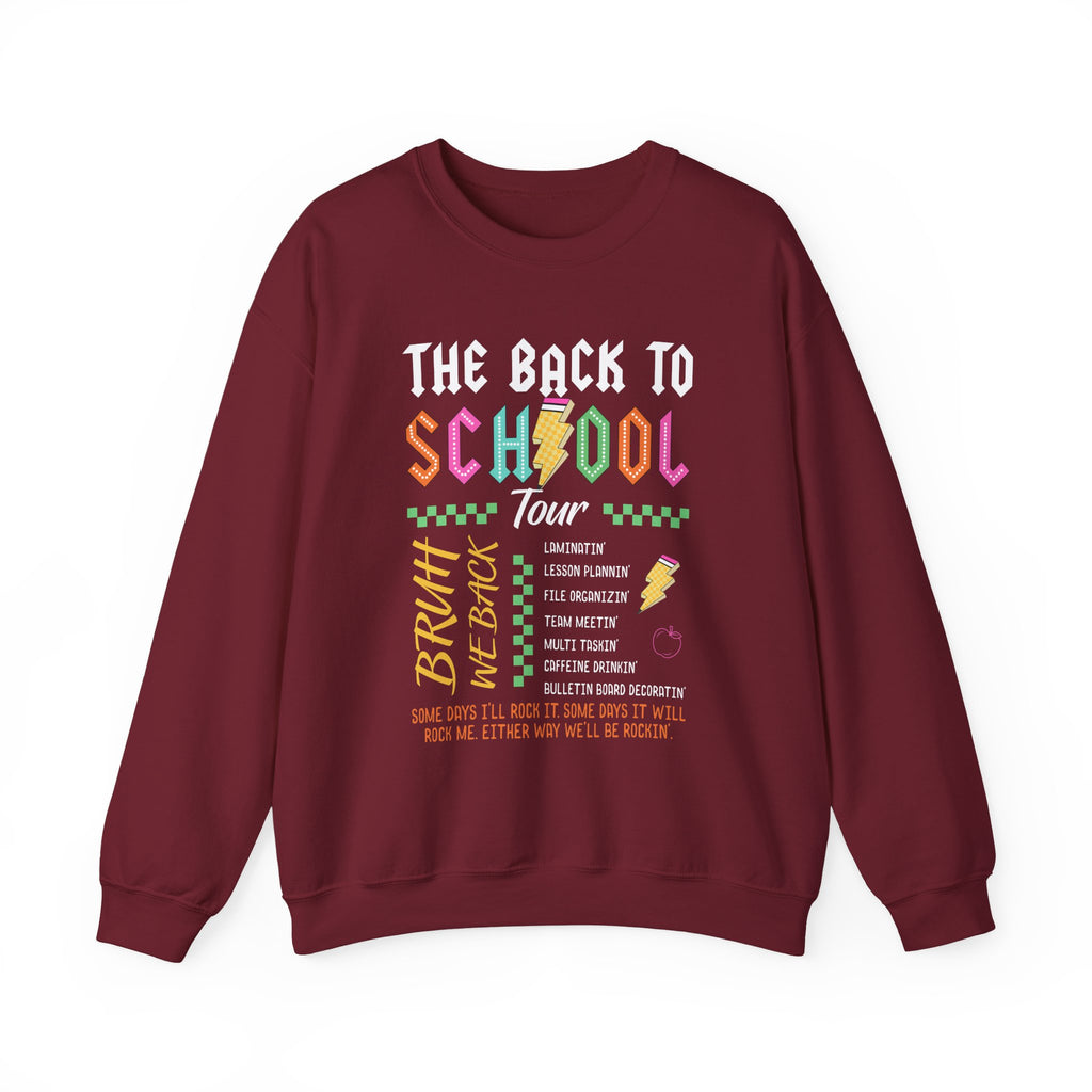 The Back to School Tour Graphic Sweatshirt
