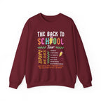 The Back to School Tour Graphic Sweatshirt
