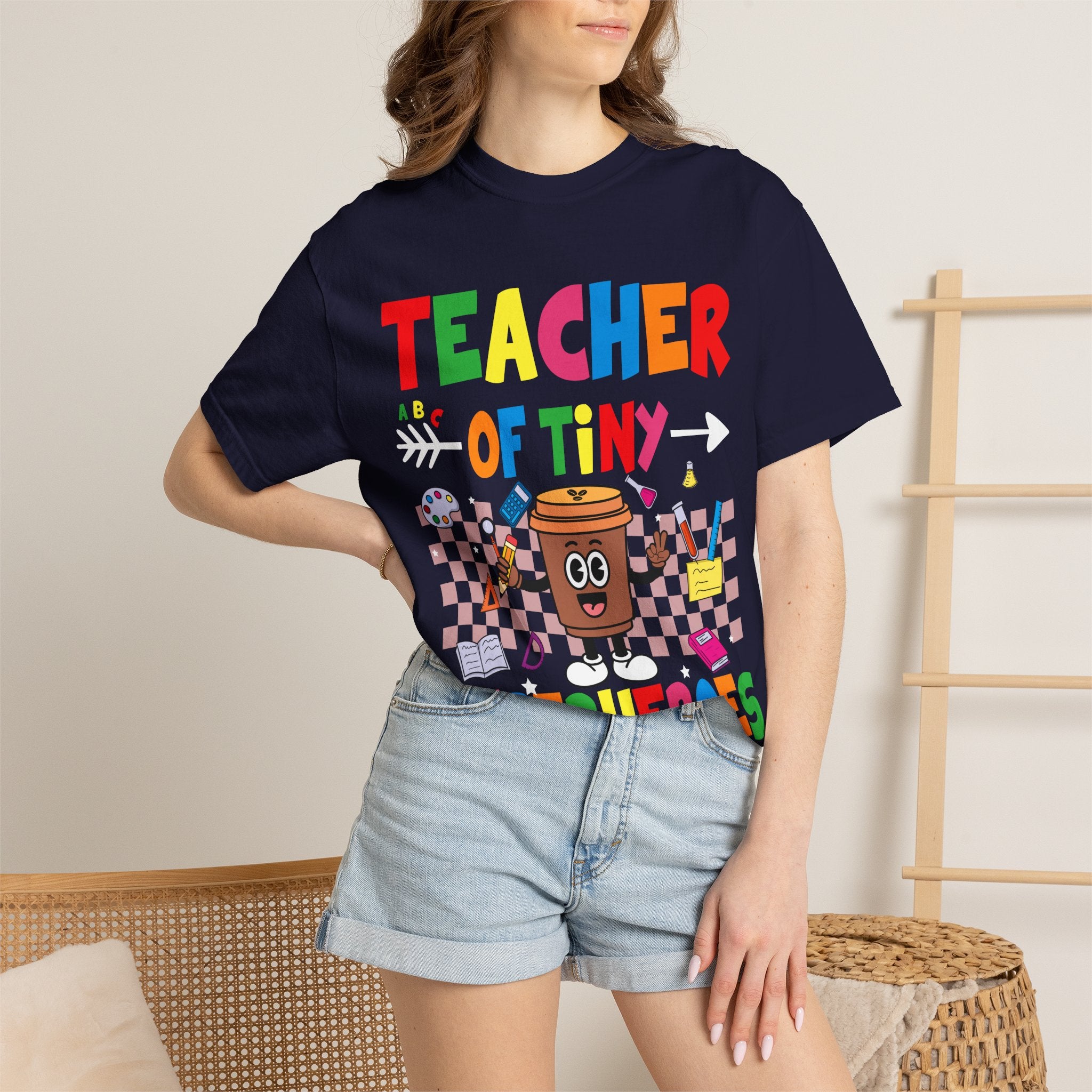 Teacher of Tiny Superheroes T-Shirt — Cute Preschool Teacher Tee