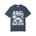 ABC 1-2-3 Educational T-Shirt — Cute Caterpillar Alphabet & Numbers Tee