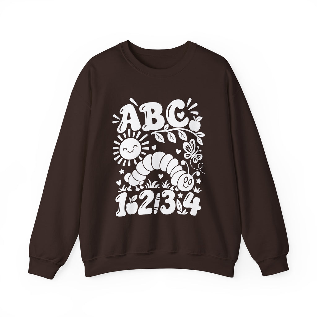 ABC 1234 Educational Crewneck Sweatshirt