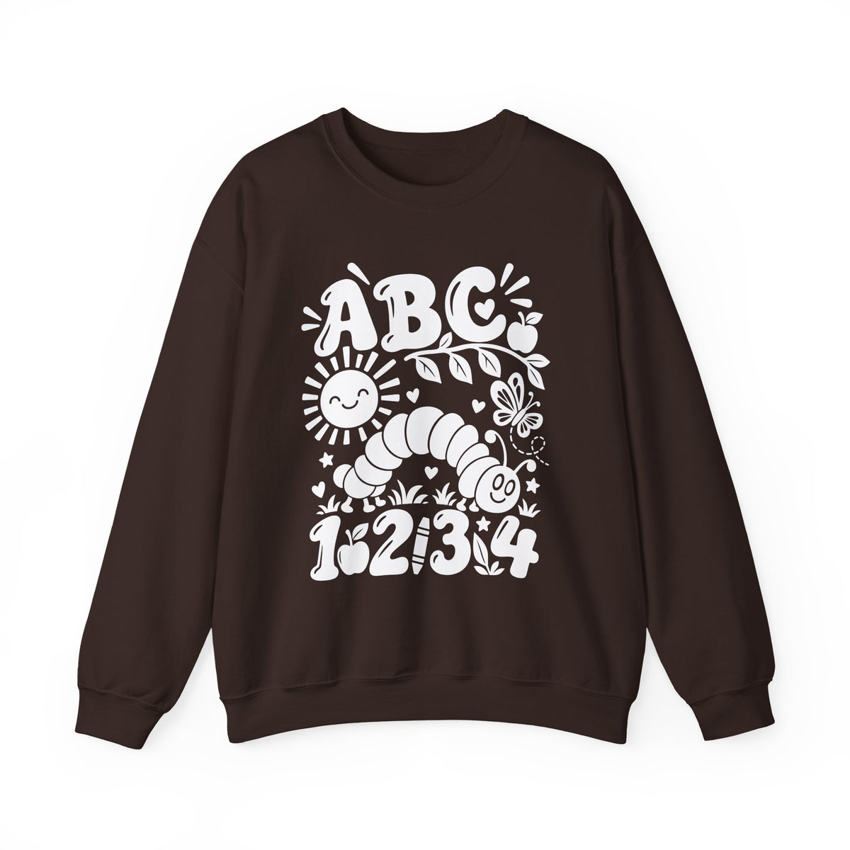 ABC 1234 Educational Crewneck Sweatshirt