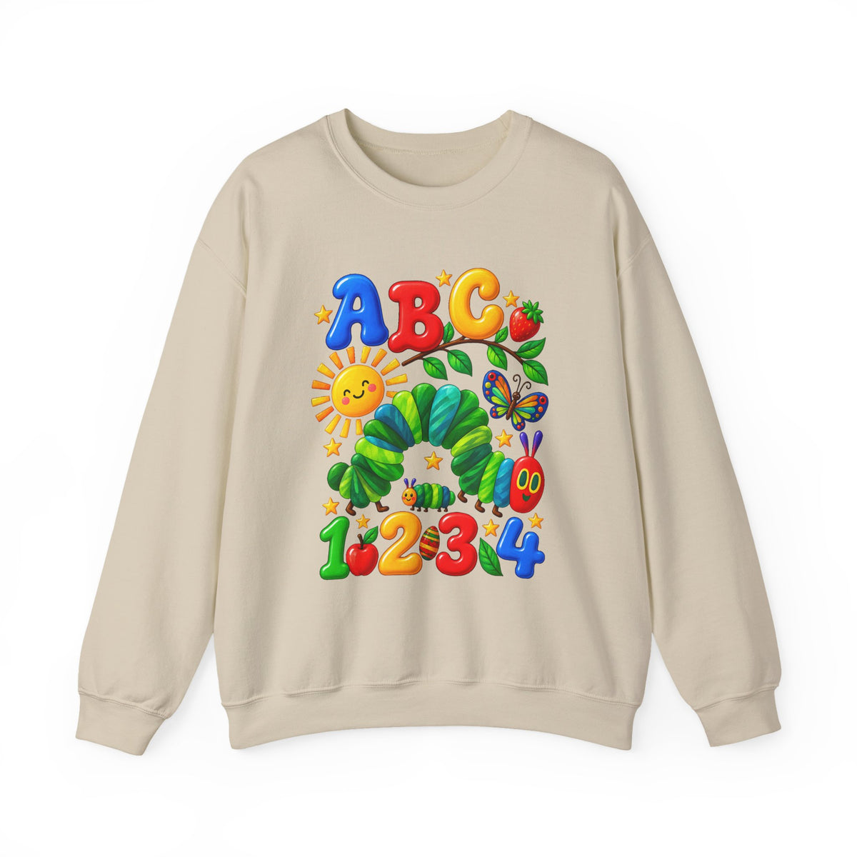 ABC 1234 Educational Sweatshirt for Kids