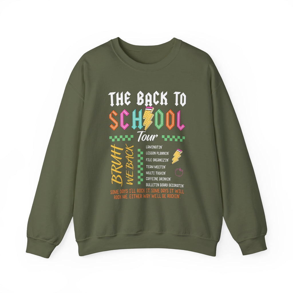 The Back to School Tour Graphic Sweatshirt