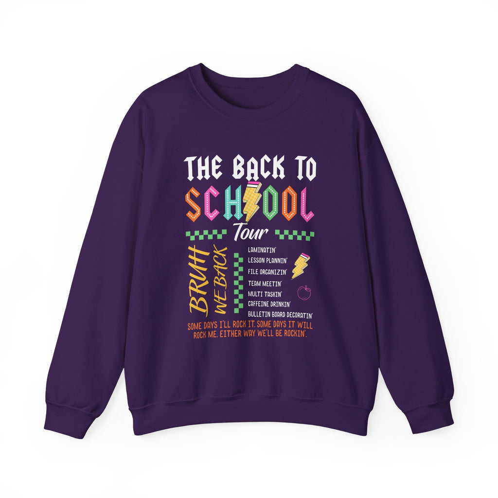 The Back to School Tour Graphic Sweatshirt