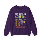 The Back to School Tour Graphic Sweatshirt