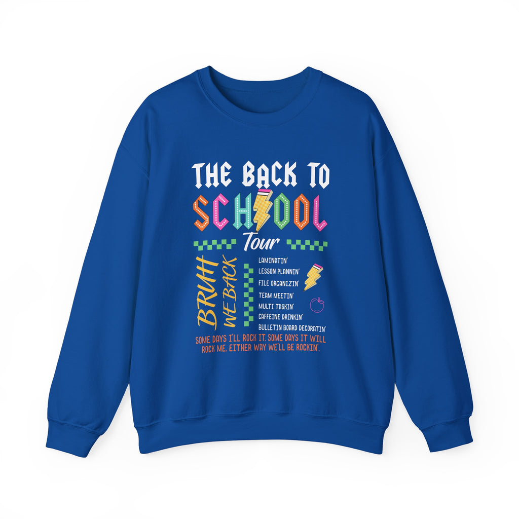 The Back to School Tour Graphic Sweatshirt