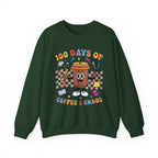 100 Days of Coffee & Chaos Crewneck Sweatshirt