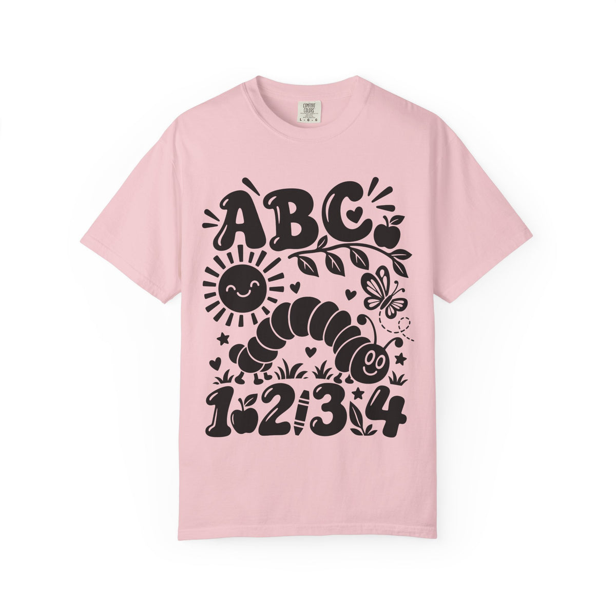 ABC 123 Caterpillar T-Shirt — Cute Educational Nursery Tee