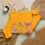 Cute Bow and Candy Sweatshirt for Girls