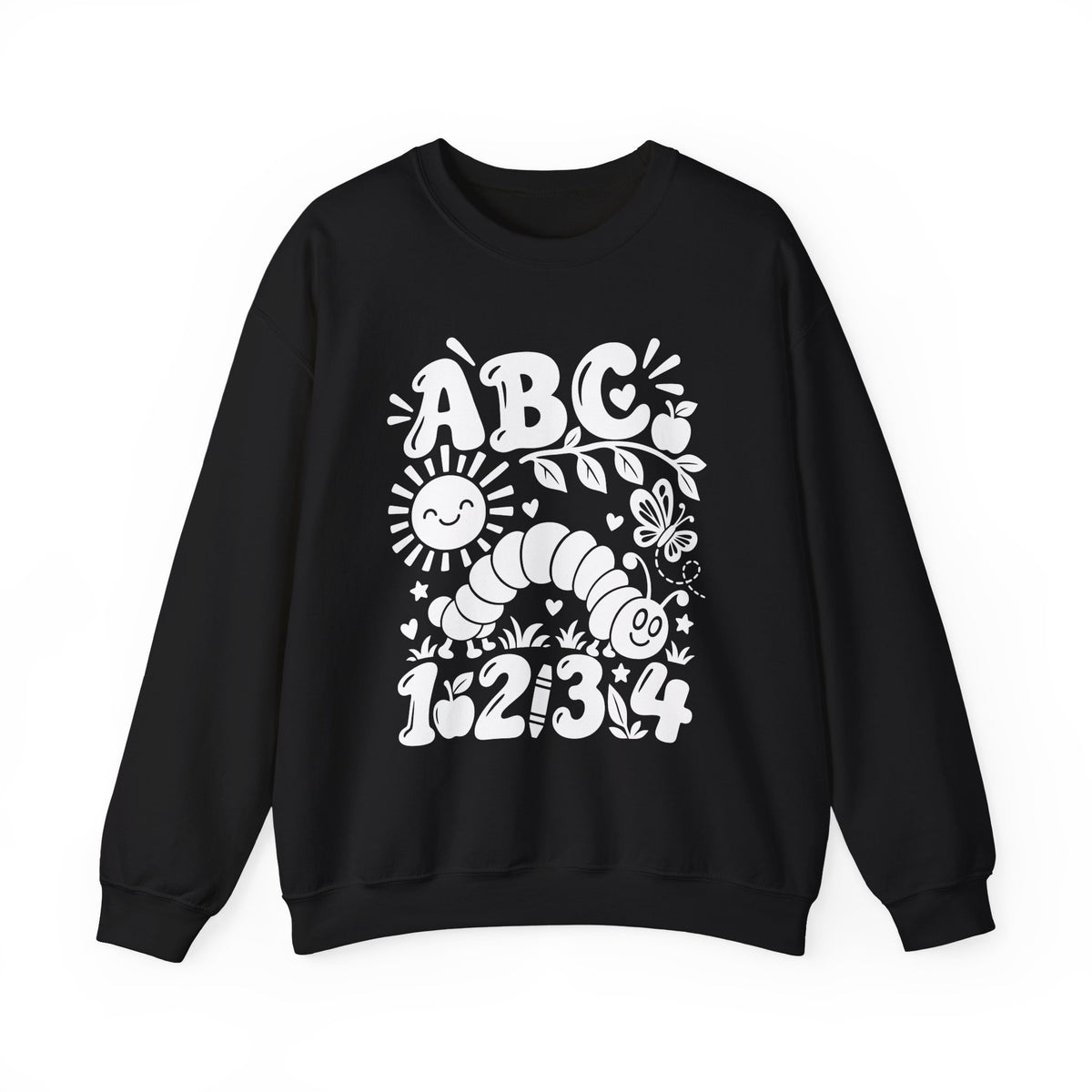ABC 1234 Educational Crewneck Sweatshirt