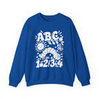 ABC 1234 Educational Crewneck Sweatshirt