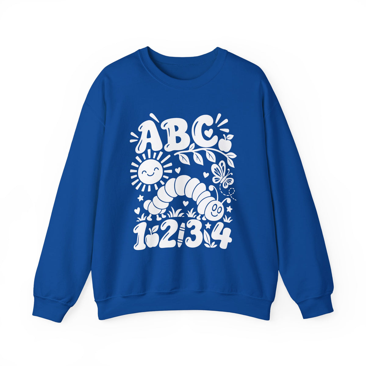 ABC 1234 Educational Crewneck Sweatshirt
