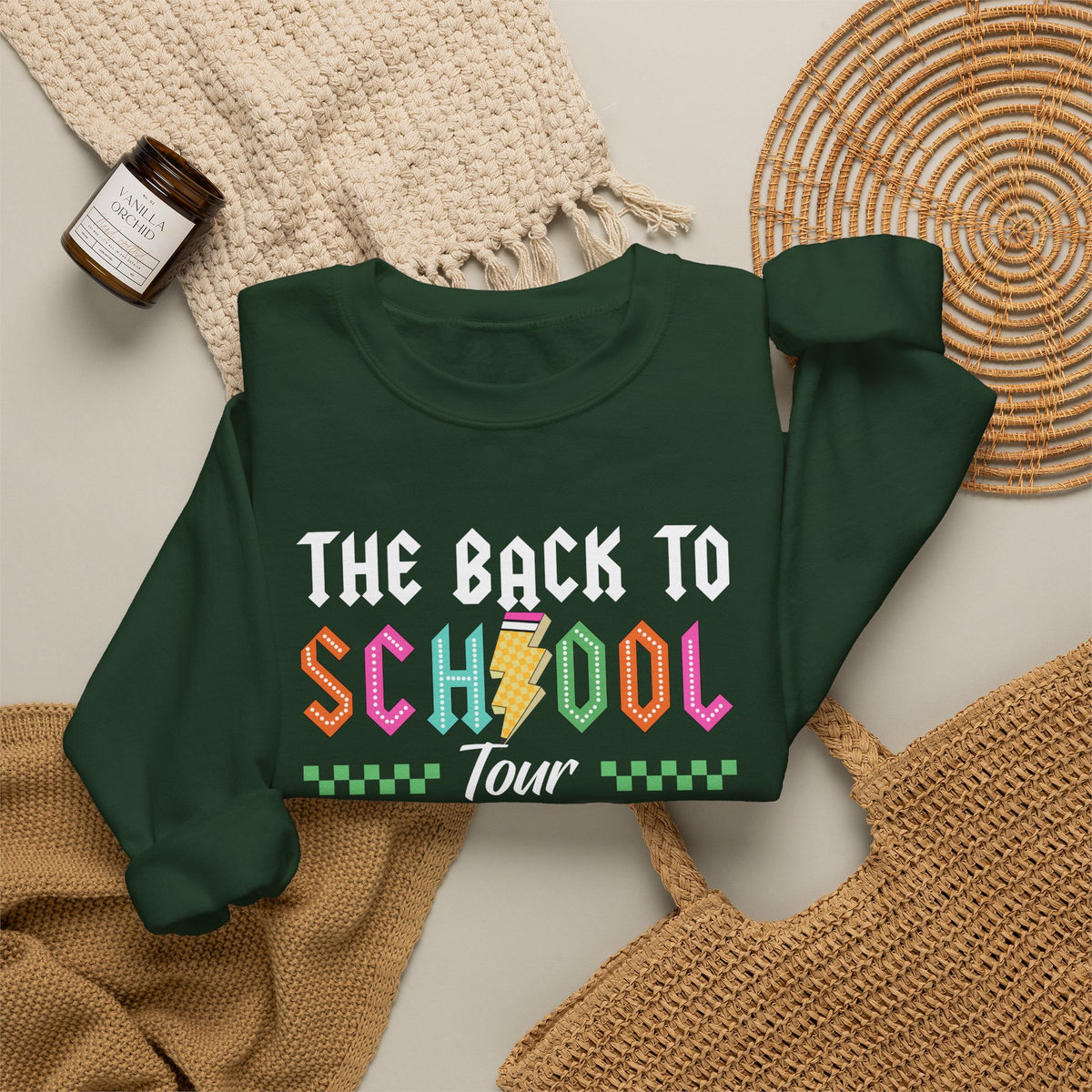 The Back to School Tour Graphic Sweatshirt