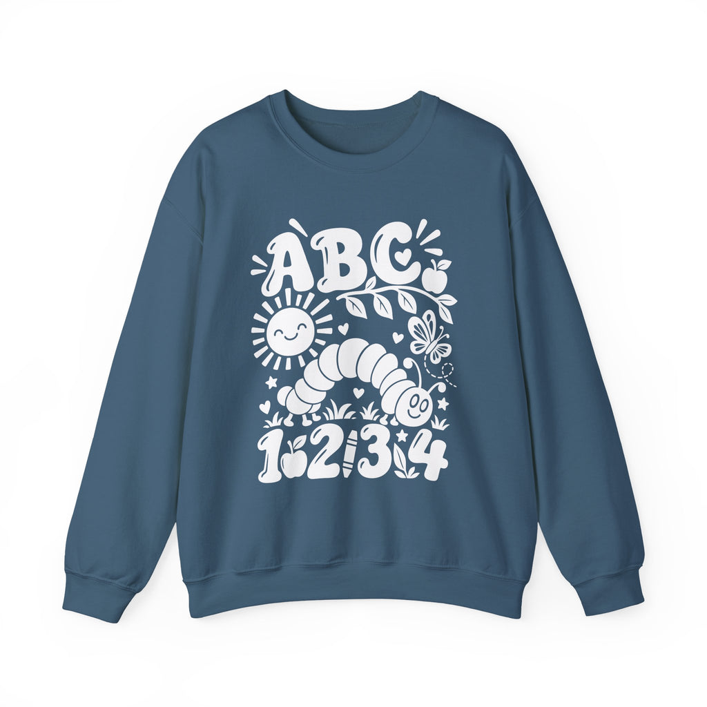 ABC 1234 Educational Crewneck Sweatshirt