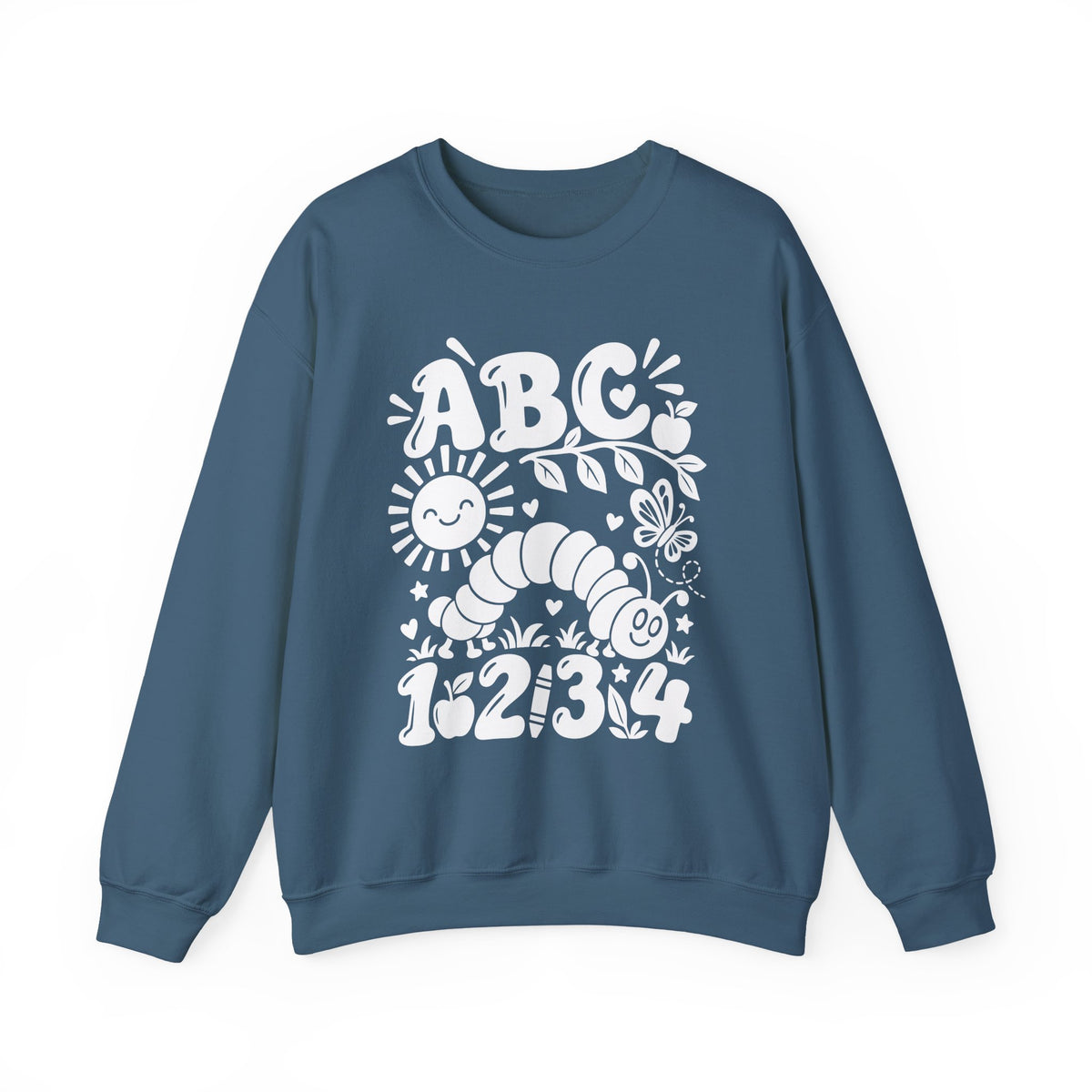 ABC 1234 Educational Crewneck Sweatshirt